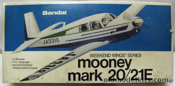 Bandai 1/48 Mooney Mark 20/21E, 8530M plastic model kit
